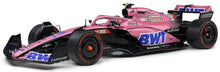 Indlæs billede til gallerivisning BWT ALPINE F1 TEAM A522 #31 ESTEBAN OCON SAUDI ARABIEN GP 2022 lyserød/sort/blå 1:18