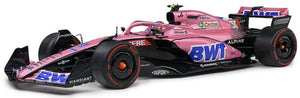 BWT ALPINE F1 TEAM A522 #31 ESTEBAN OCON SAUDI ARABIEN GP 2022 lyserød/sort/blå 1:18