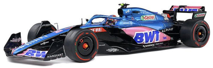 BWT ALPINE F1 TEAM A522 #31 ESTEBAN OCON GP AUSTRALIE 2022 blå/lyserød/hvid 1:18