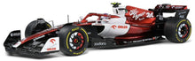 Indlæs billede til gallerivisning ALFA ROMEO F1 C42 TEAM ORLEN RACING N 24 CANADA GP 2022 GUANYU ZHOU WHITE RED MET 1:18