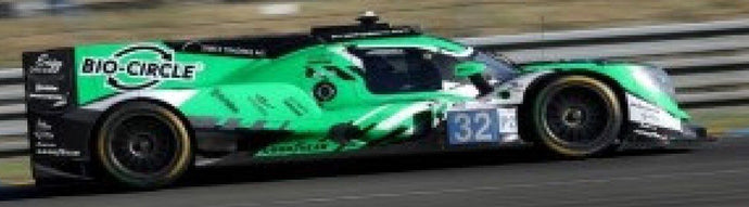 Oreca 07 - GIBSON #32 INEICHEN/BORTOLOTTI/VANTHOOR 24H LE MANS 2022 grøn/sort 1:18