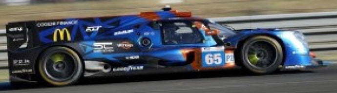 Oreca 07 - GIBSON #65 CANAL/JAMIN/VAN UITERT 24H LE MANS 2022 blå/sort/orange 1:18