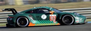 Porsche 911 RSR-19 #93 FASSBENDER/CAMPBELL/ROBICHON 24H LE MANS 2022 grøn/orange 1:18