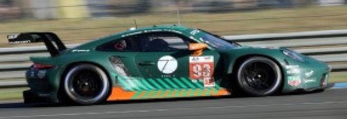 Porsche 911 RSR-19 #93 FASSBENDER/CAMPBELL/ROBICHON 24H LE MANS 2022 grøn/orange 1:18