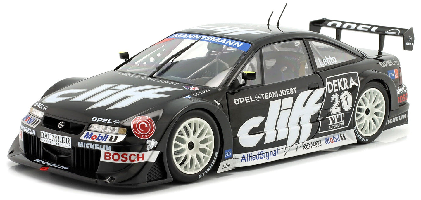 Opel CALIBRA V6 CLIFF TEAM JOEST #20 J.J. LEHTO DTM/ITC 1995 sort/hvid 1:18
