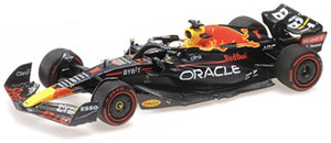 RED BULL F1 RB18 TEAM ORACLE RED BULL RACING N 1 WINNER HUNGARIAN GP WORLD CHAMPION 2022 MAX VERSTAPPEN MATT BLUE YELLOW RED 1:43