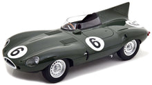 Indlæs billede til gallerivisning JAGUAR D-TYPE TEAM JAGUAR CARS LTD N 6 WINNER 24h LE MANS 1955 J.M.HAWTHORN - I.L.BUEB BRITISH RACING GREEN 1:18