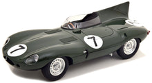 Indlæs billede til gallerivisning JAGUAR D-TYPE TEAM JAGUAR CARS LTD N 7 24h LE MANS 1955 D.HAMILTON - T.ROLT BRITISH RACING GREEN 1:18