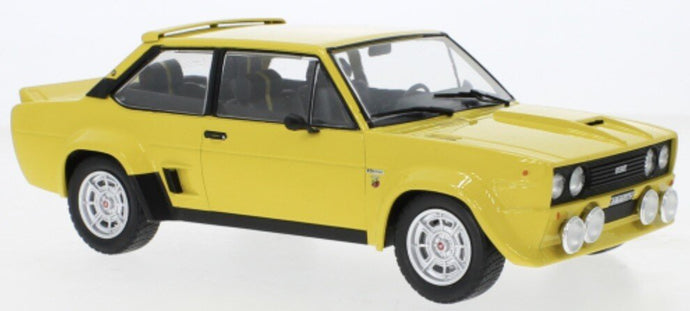 FIAT 131 ABARTH 1980 YELLOW 1:18n