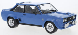 FIAT 131 ABARTH (night version) BASE RALLY 1980 BLUE 1:18