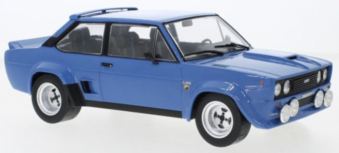 FIAT 131 ABARTH (night version) BASE RALLY 1980 BLUE 1:18