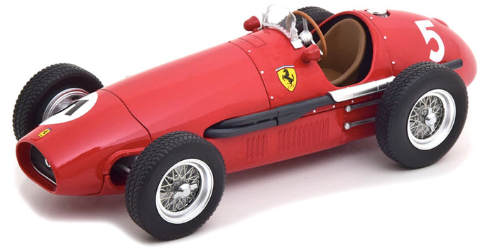 FERRARI F1 500 F2 SCUDERIA FERRARI N 5 WINNER BRITISH GP WORLD CHAMPION 1953 ALBERTO ASCARI RED 1:18