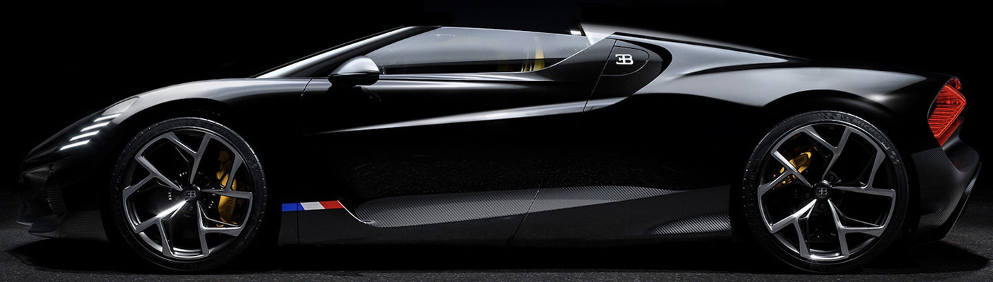 Bugatti W16 MISTRAL CONVERTIBLE sort 1:43