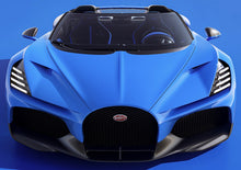 Indlæs billede til gallerivisning Bugatti W16 MISTRAL CONVERTIBLE blå 1:43