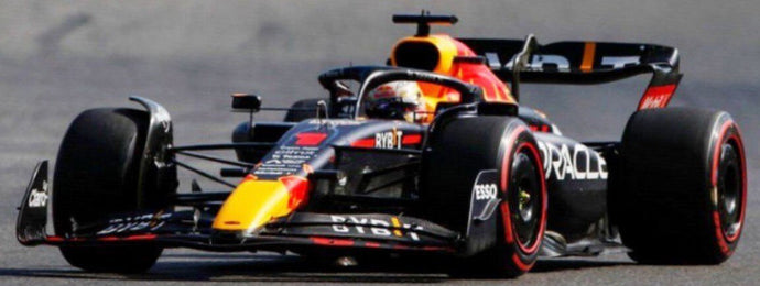 RED BULL F1 RB18 TEAM ORACLE RED BULL RACING N 1 WINNER BELGIUM GP WORLD CHAMPION 2022 MAX VERSTAPPEN MATT BLUE YELLOW RED 1:43