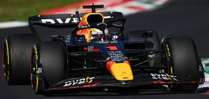 RED BULL F1 RB18 TEAM ORACLE RED BULL RACING N 1 WINNER MONZA ITALY GP WORLD CHAMPION 2022 MAX VERSTAPPEN MATT BLUE YELLOW RED 1:43