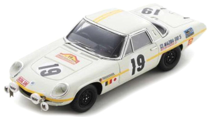 Mazda COSMO SPORT 110S #19 DERNIER/DEPREZ/ACKERMANS MARATON DE LA ROUTE 84H NURBURGRING 1968 hvid/gul 1:43
