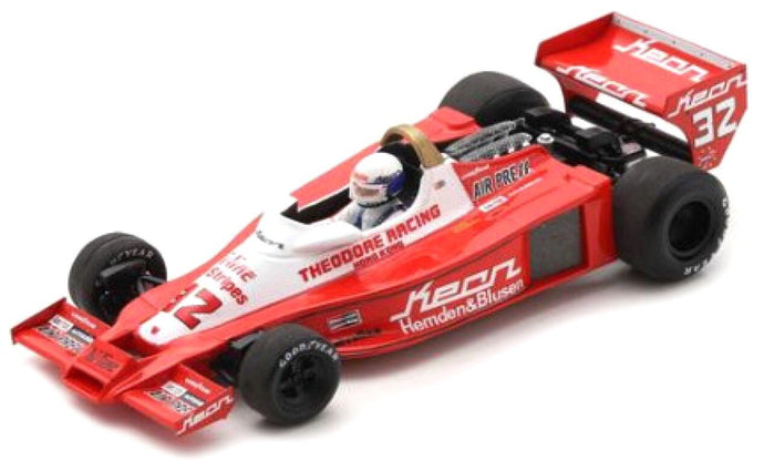WOLF WR3 #32 KEKE ROSBERG GERMEN GP 1978 rød/hvid 1:43