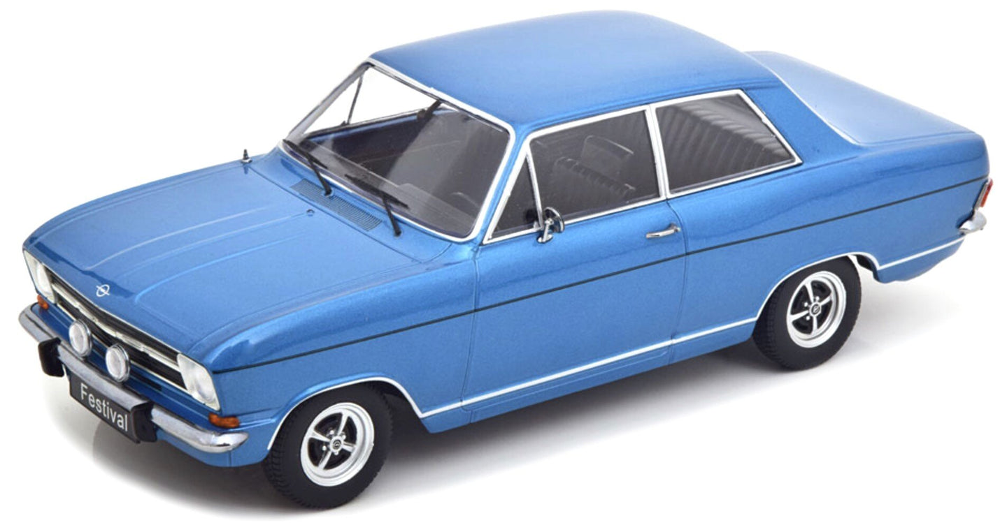 Opel KADETT B FESTIVAL 1973 blå metallic 1:18