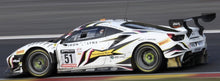 Indlæs billede til gallerivisning FERRARI 488 GT3 EVO 3.9L TURBO V8 TEAM IRON LYNX N 51 9th 24h SPA 2022 JAMES CALADO - MIGUEL MOLINA - NICKLAS NIELSEN WHITE BLACK 1:43