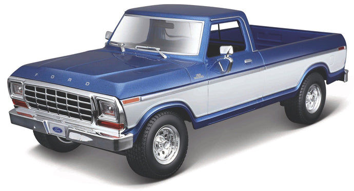 Ford F-150 PICK-UP TRUCK 1979 - SPECIAL EDITION blå/hvid 1:18