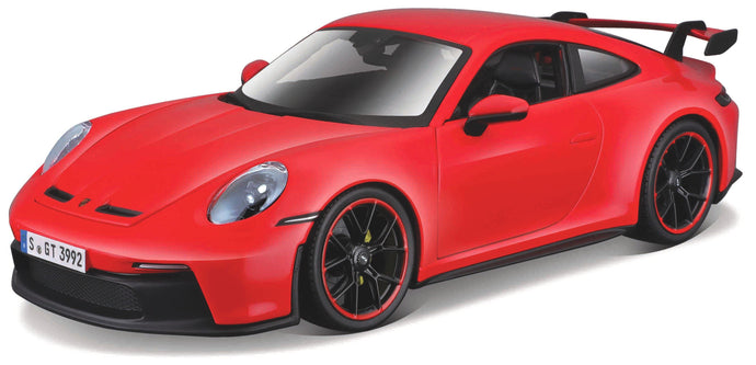 Porsche 911 GT3 2022 rød 1:18