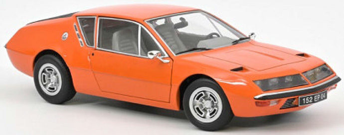 RENAULT ALPINE A310 1600 VF COUPE 1974 ORANGE 1:18