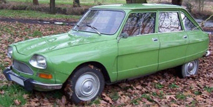 CITROEN AMI 8 CLUB 1969 IRIS GREEN 1:18