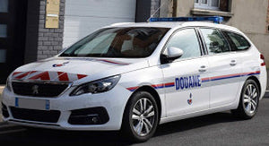 PEUGEOT 308 GT SW STATION WAGON DOUANES 2020 WHITE 1:43