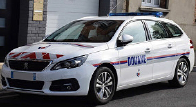 PEUGEOT 308 GT SW STATION WAGON DOUANES 2020 WHITE 1:43