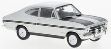 Indlæs billede til gallerivisning Opel KADETT B COUPE RALLYE 1966 sølv/sort 1:43 fra Ixo Model