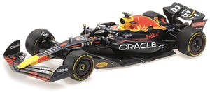 RED BULL F1 RB18 TEAM ORACLE RED BULL RACING N 1 WORLD CHAMPION WINNER DUTCH GP 2022 MAX VERSTAPPEN MATT BLUE YELLOW RED 1:18