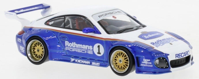 Porsche OLD AND NEW 997 ROTHMANS-PORSCHE BASIS: 911 (997) #1 hvid/blå/rød 1:43
