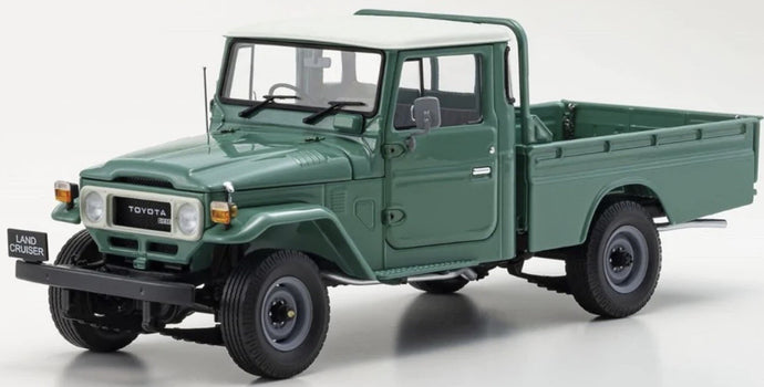 TOYOTA LAND CRUISER 40 4X4 PICK-UP 1980 GREEN 1:18