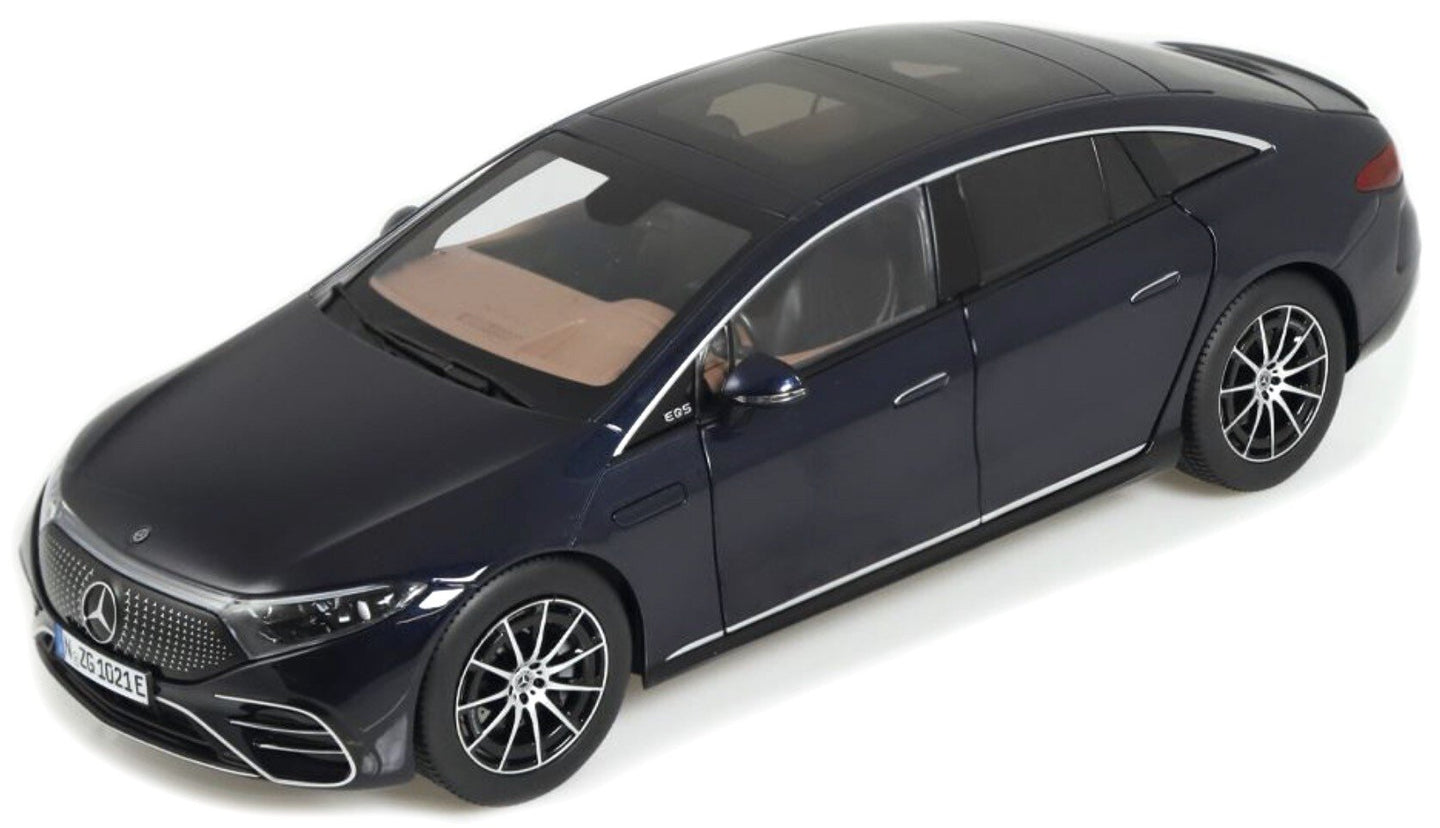 MERCEDES BENZ EQS AMG LINE (V297) 2022 NAUTIK BLUE 1:18