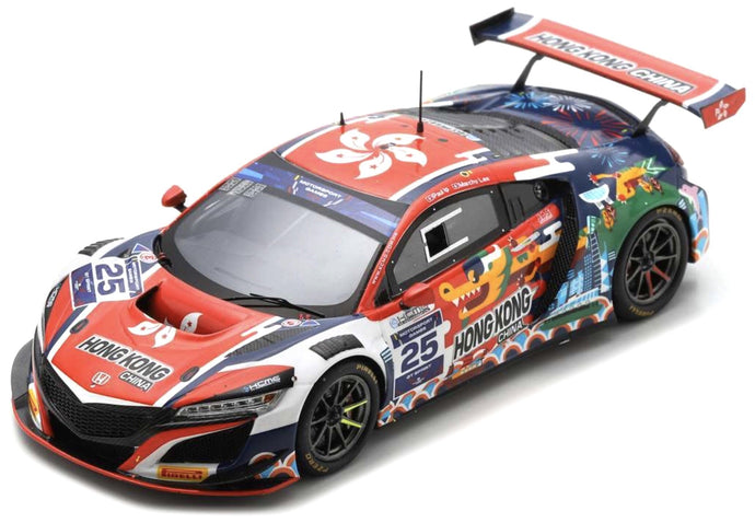 Honda NSX GT3 EVO #25 MARCHY LEE FIA MOTORSPORT GAMES GT SPRINT CUP PAUL RICARD 2022 rød/blå/hvid 1:43