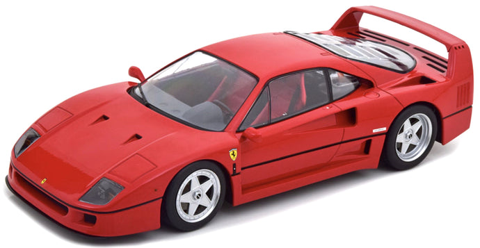 FERRARI F40 1987 - RED INTERIOR RED 1:18