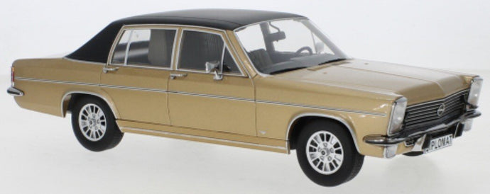 OPEL DIPLOMAT B 1972 MET.BEIGE/MATT BLACK 1:18