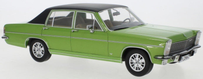 OPEL DIPLOMAT B 1972 MET.GREEN/MATT BLACK 1:18