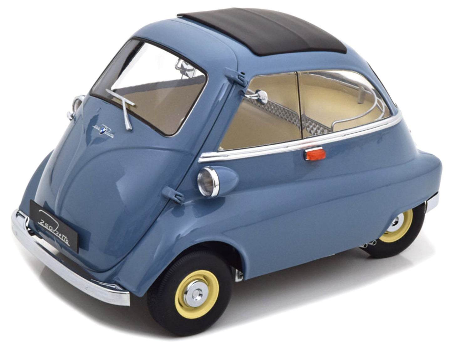 BMW ISETTA 1959 BLUE GREY 1:12