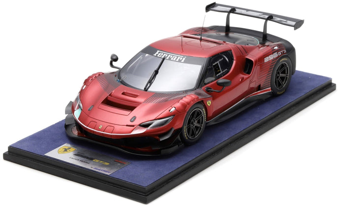Ferrari 296 GT3 - LAUNCH VERSION rød/sort 1:18