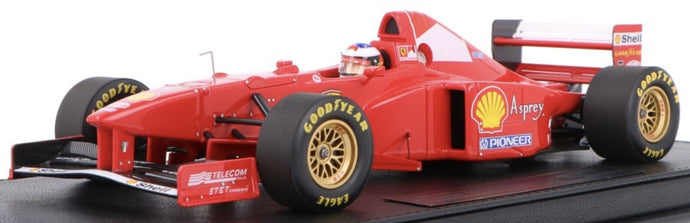 FERRARI F1 F310B SCUDERIA FERRARI MARLBORO TEAM N 5 WINNER CANADA GP (with pilot figure) 1997 MICHAEL SCHUMACHER WITH SHOWCASE RED WHITE 1:18