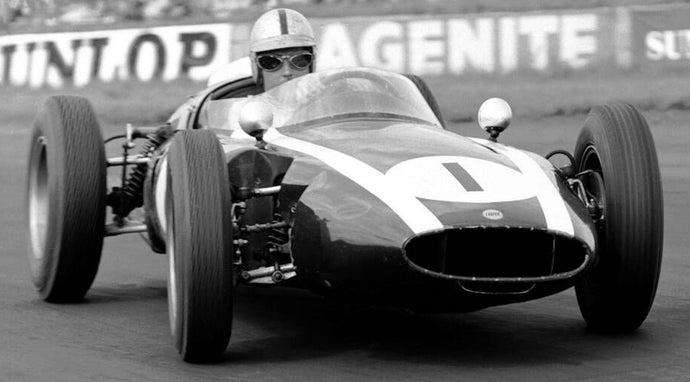 COOPER F1 T53 N 1 POLE POSITION WINNER BRITISH SILVERSTONE GP WORLD CHAMPION (with pilot figure) 1960 JACK BRABHAM GREEN 1:18