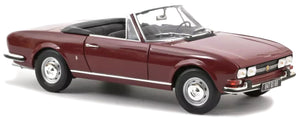 PEUGEOT 504 CABRIOLET 1969 ANDALOU RED 1:18