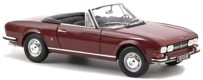 PEUGEOT 504 CABRIOLET 1969 ANDALOU RED 1:18