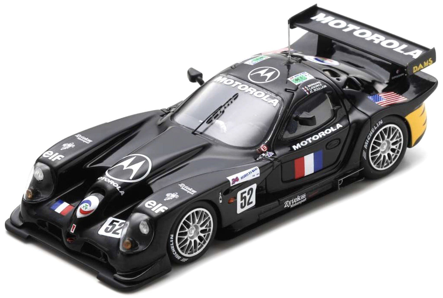 Panoz ESPERANTE GTR-1 #52 BOULLION/BERNARD/LAGORCE 24H LE MANS 1997 sort 1:43