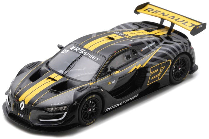 Renault R.S. 01 #27 NICO HULKENBERG MONACO GP 2018 grå/sort/gul 1:43