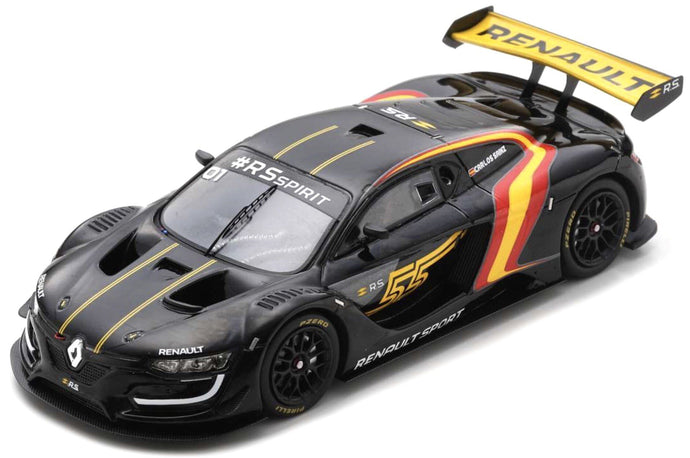 Renault R.S. 01 #55 CARLOS SAINZ Jr. MONACO GP 2018 sort/gul/rød 1:43