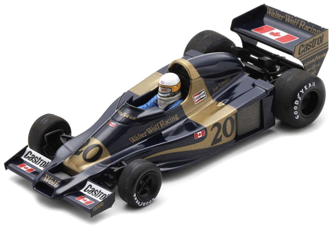 WOLF WR1 #20 JODY SCHECKTER WINNER CANADIAN GP 1977 mørk blå/guld 1:43