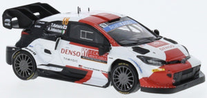 Toyota GR YARIS RALLY1 #18 KATSUTA/JOHNSTONWRC RALLY MONTE CARLO 2022 hvid/rød/sort 1:43